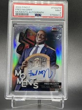 2024 Topps Finest - Finest Moments Autographs Fred McGriff #FMA-FM (AU) PSA 9