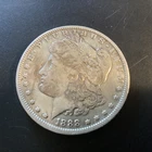 1888 Morgan silver dollar