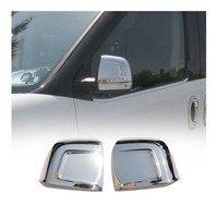 Spiegelkappen Spiegelabdeckung FüR Opel Combo D 2012-2018 Edelstahl Chrom 2Tlg
