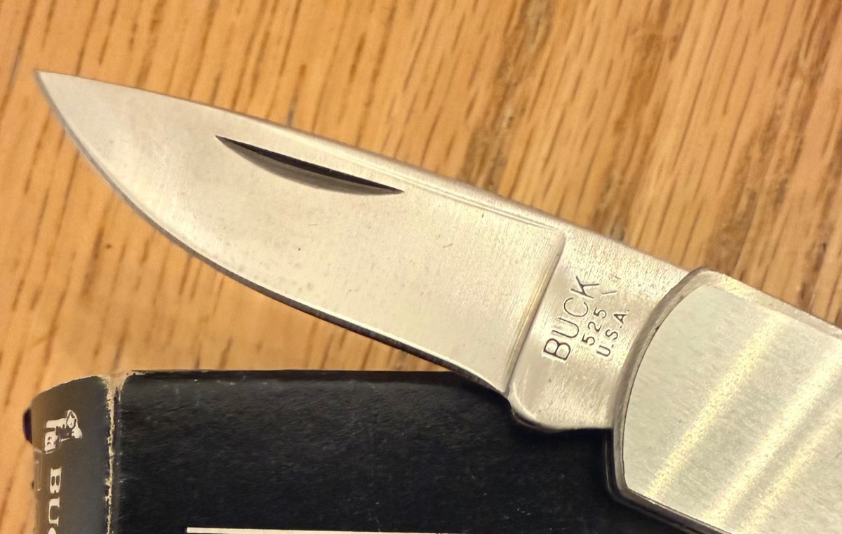 VINTAGE BUCK 525 DEER KNIFE NEVER USED IN BOX D11 | eBay
