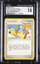 Pokemon Card GERMAN Tropical Wind 2007 World Championships Promo DP05 CGC 10 GEM on eBay