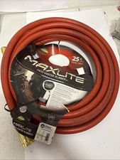 New Swan Watering Co Element MAXLite Hot Water Rubber Garden Hose 5/8” x 25’ Red