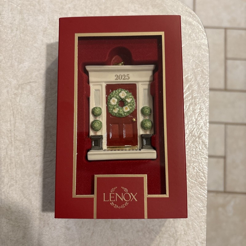 Lenox 2025 Our New Home Ornament 3.25" New in Box - Never Used