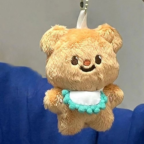 Cartoon Cute Jointed Butter Bear Plush Doll Pendant 10cm Cotton Soft Pendant_W - Picture 5 of 5