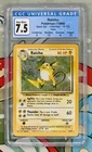 CGC 7.5 Raichu 14/102 WOTC Base Set Holo Rare Pokemon Card
