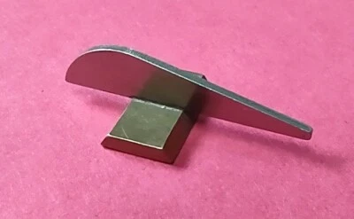 TED CASH German Silver Front Sight 3/8" Brass Base Works On Any Octagon Muzzleloader