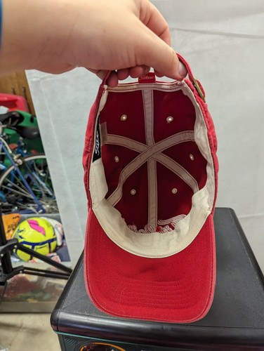 Titleist Strapback Hat Red - Picture 6 of 7