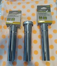 3 MASTER PLUMBER 452938--- 6" LAVATORY DRAIN EXTENSION TUBES 1-1/4"OD SLIP JOINT