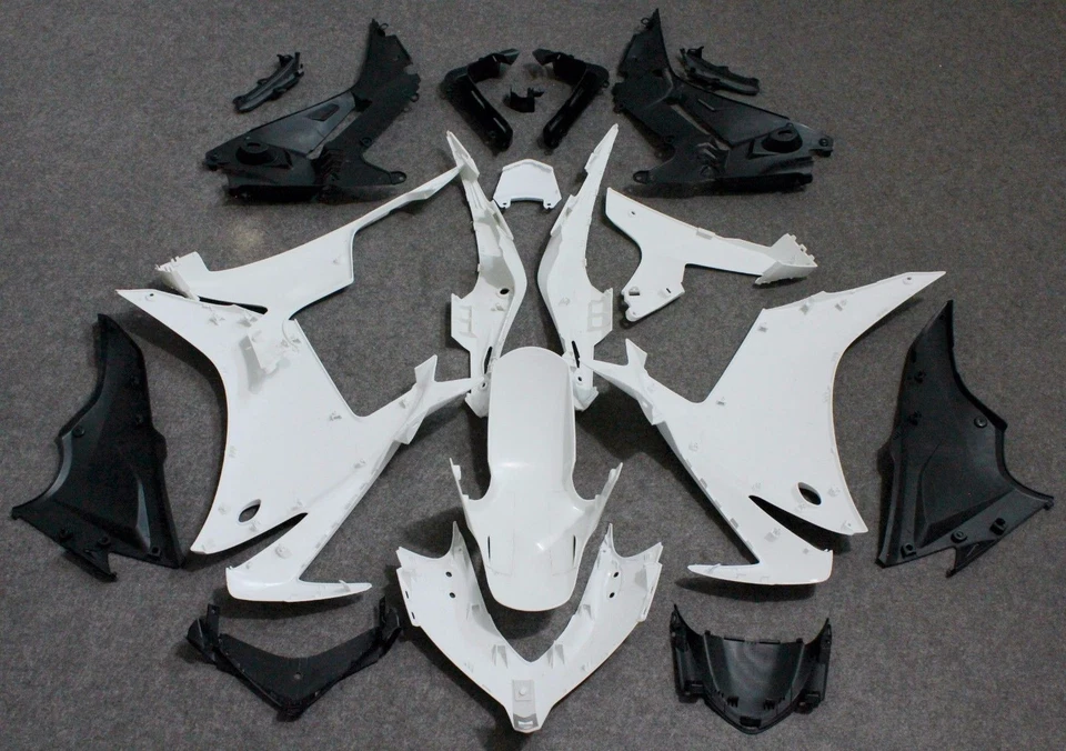 Carenagem de injeção ABS carroceria conjunto de trabalho para 2013-2015 Honda CBR 500R 2014 sem pintura - Imagem 2 de 4