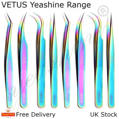VTS Original Profi Volumen Pinzette (Yeashine Range) - Wimpernverlängerung