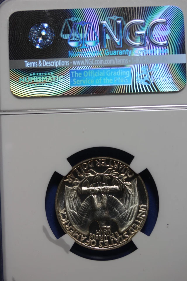 1952 NGC 25C PF66 WASHINGTON QUARTER #B50220 - Image 2 of 2