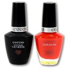 CUCCIO VENEER Gel Nail Polish 0.44fl.oz Gel Duo #6404- Bloody Mary