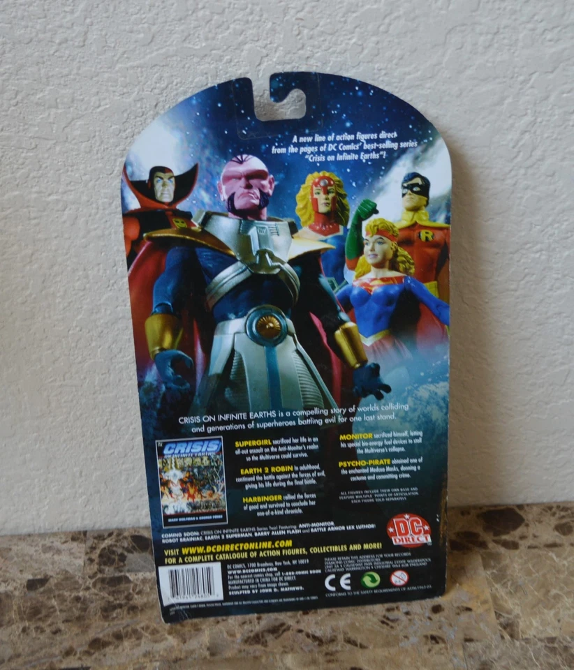 DC Direct Crisis Of Infinite Crisis Harbinger Series 1 Action Figure  - Image 2 of 2
