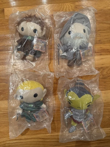 Lord Of The Rings BUNDLE (4) Funko Plush 8" RARE NEW