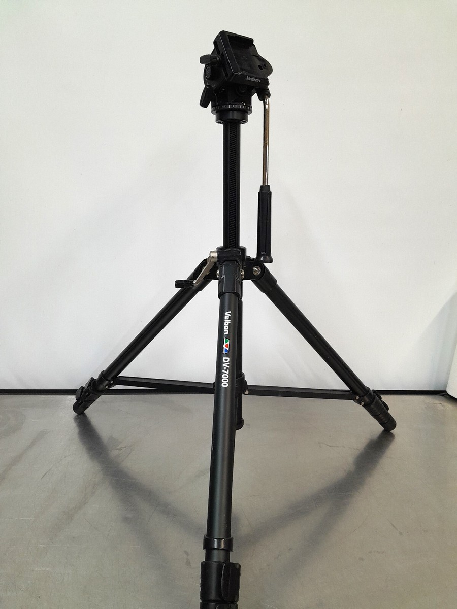 Velbon DV-7000 Video Aluminum Tripod with Vel-Flo PH-368 Fluid