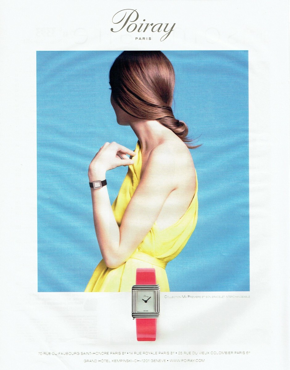 Publicité Advertising 420 2014 montre Ma Première par Poiray