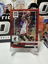 2022 2023 Optic Victor Oladipo Red Wave holo Sp ssp Asia 158 Prizm Heat Miami