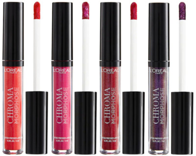 L'Oreal Chroma Morphose Glitter gepresster Lippenstift 3ml - Farbton wählbar - NEU versiegelt