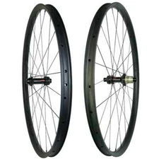 29er MTB XC BOOST Bicycle Asymmetric 34x 20mm Carbon Wheelset Center Lock Hub