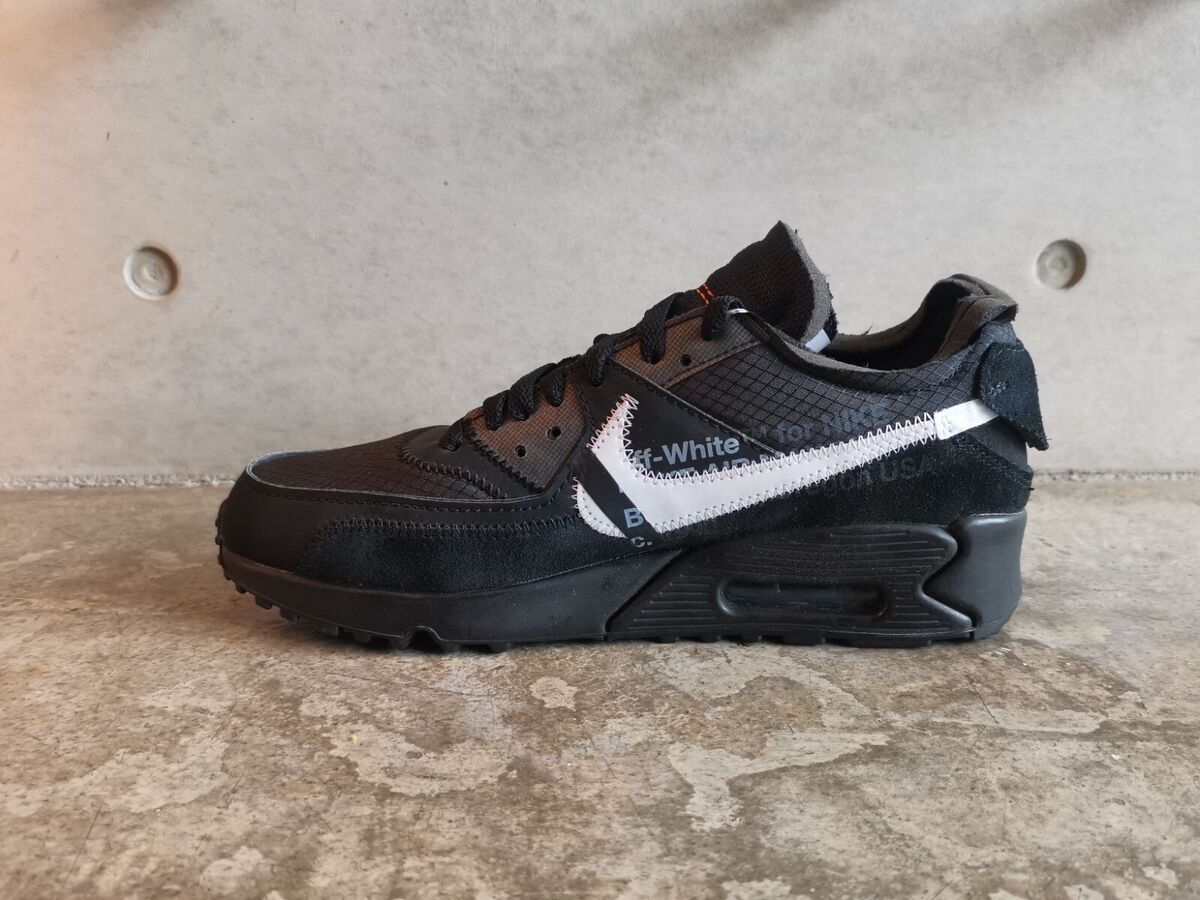 Nike Air Max 90 Off White - Black/Black-Cone-White UK 6/ US Nike Air Max 90 Off White - Black/Black-Cone-White UK 6/ US