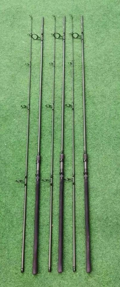 3 × Wychwood D-201 MLT 12 ft 3 lbs Duplon Handle Karpfenruten Carp Rods Fishing - Bild 4 von 4