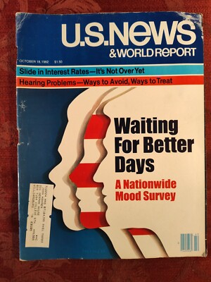 U S NEWS World Report October 18 1982 Waiting For Better Days Nationwide Mood