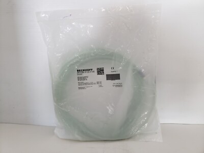 BECKHOFF ZK1090-3132-0100 ETHERCAT/ETHERNET CABLE STRAIGHT MALE/FEMALE 4 PIN NIB