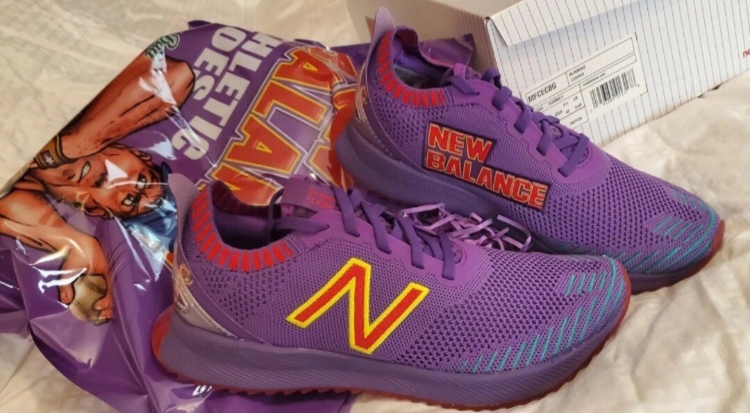 7 Men 9 Wmn New Balance FuelCell Echo x Big League Chew Big Purple
