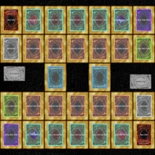 YuGiOh Duel Playmat 2-Player Masters Rule 4 Classic Board TCG CCG Game Mat