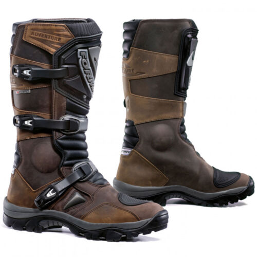 FORMA ADVENTURE BROWN WATERPROOF ATV QUAD TRAIL RIDING MOTORCYCLE BOOTS - Picture 1 of 1