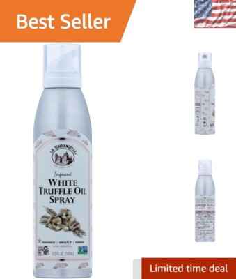 Gourmet White Truffle Cooking Spray, 5 Fl Oz - Elevate Your Culinary Creations