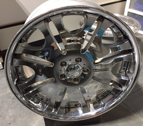 Lowenhart Lc1 3pc 10 X Et48 5 112 Chrome Made In Japan One Wheel Only New Ebay