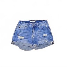 Kancan cuffed denim shorts size 7/27