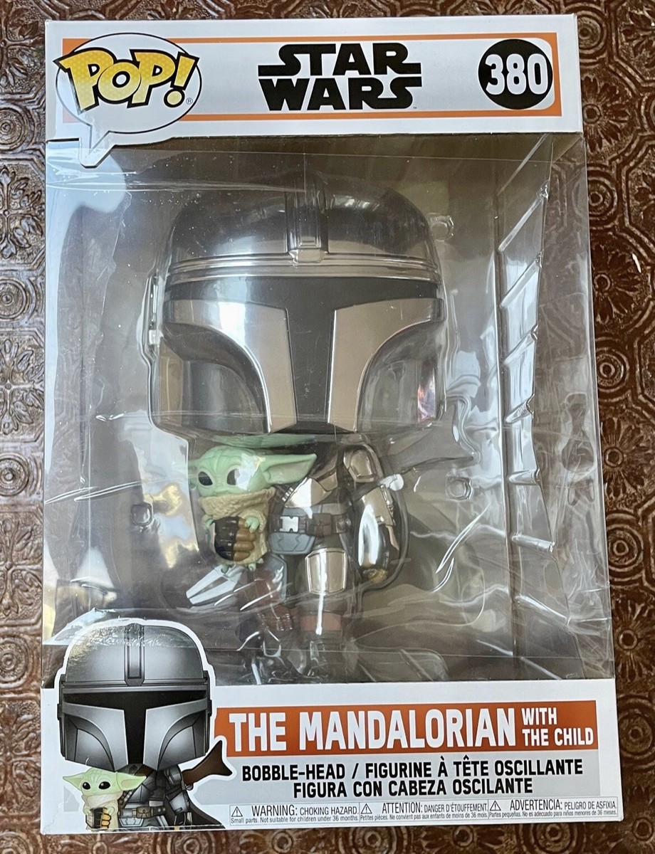 新品　ファンコポップ　マンダロリアンwithチャイルド 10インチVer. Amazon.com: Funko Pop! Star Wars: The Mandalorian Toy, The