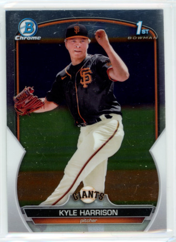 2023 Bowman Kyle Harrison 1st Bowman Chrome #BCP-93 SF Giants Prospect RC Rookie