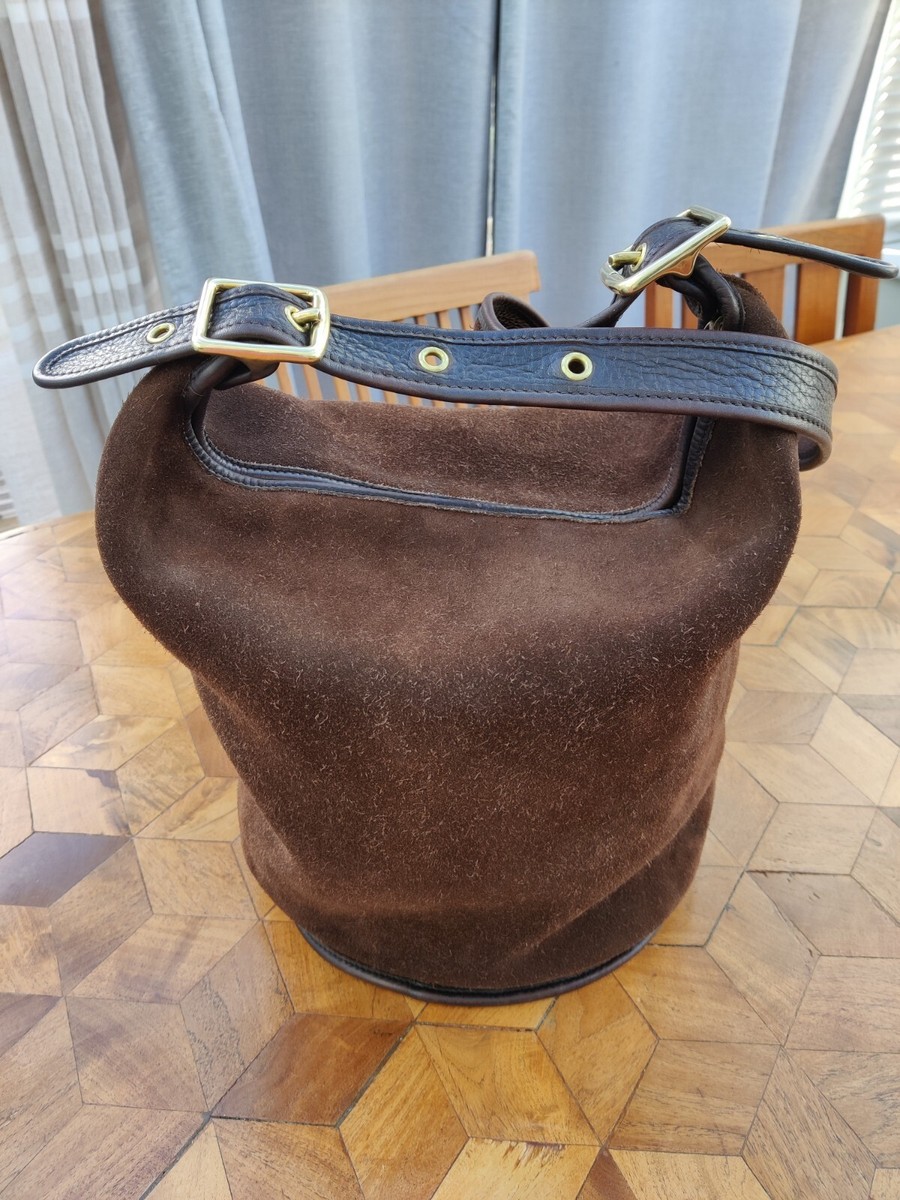 Vintage Rare Coach Berkeley Duffle Sac Bag 9010 USA Brown