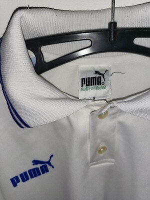 PUMA 80s 90s FOOTBALL SHIRT SOCCER JERSEY WHITE TEMPLATE | eBay