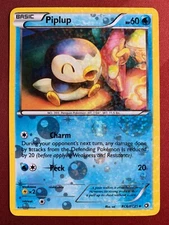 PIPLUP RC6/RC25 Legendary Treasures / Radiant Collection HOLO Pokemon card NM