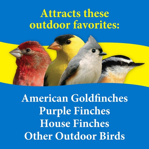 3-D Pet Products Finch Food Dried Wild Bird Food, Seed 5 lb Bag, 1 Pack - Picture 2 of 8