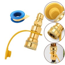 Safe and Reliable 1/2 LP Gas Quick Connect Fittings for Low pressure Systems