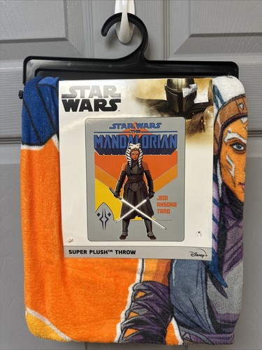 Throw Blanket DISNEY STAR WARS The Mandalorian 40 x 60 Super Plush Throw (New) - 第 1/2 張圖片