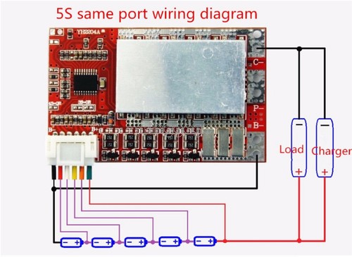 NEW 4-5S 50A 3.2-3.7V Polymer/Lithium Phosphate Battery Protection Circuit Board - Bild 11 von 11