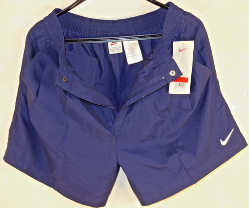 NIKE Herren Sporthose Gr.L Trainingshose Freizeithose Marine-Blau, brandneu - Bild 5 von 9