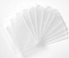 10pcs Clear Photocard Toploader K-POP Trading Card Protector Sleeves 66x94mm