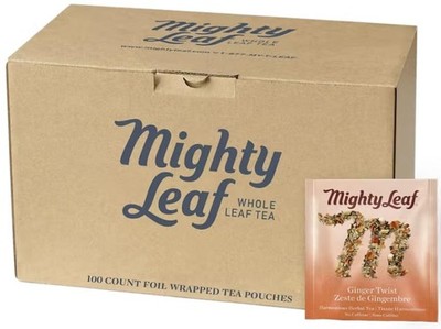 Ginger Twist - (100 Foil Wrapped Tea Pouches)