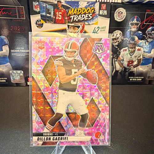 Panini Mosaic Football 2025 Dillon Gabriel Browns Rookie Card #332