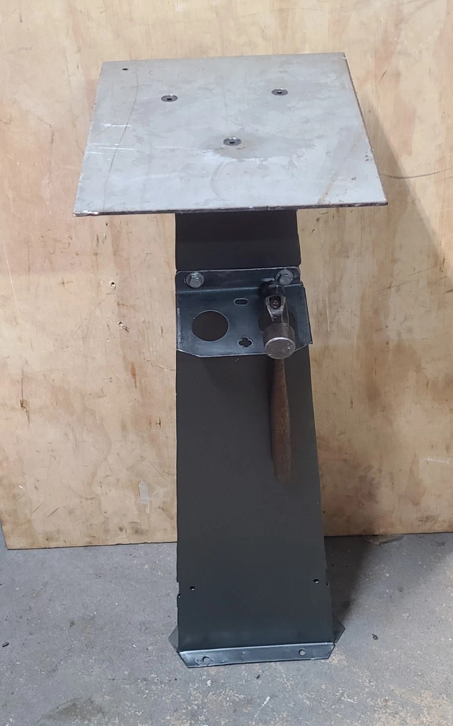 Vise Stand Grinder Pedastal HD Stainless Top Welded Cold Rolled Steel USA Made