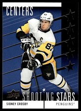 2019-20 Upper Deck Shooting Stars Centers Sidney Crosby Pittsburgh Penguins