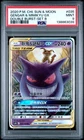 2020 POKEMON CHINESE SUN & MOON DOUBLE BURST SET B GENGAR & MIMIKYU GX PSA 9
