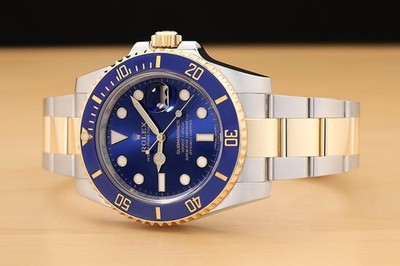 2017 CARD ROLEX SUBMARINER 116613LB BLUESY CERAMIC BLUE 18K GOLD